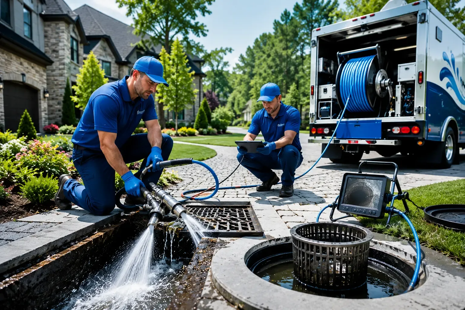 Local outdoor drain cleaning professionals in Hudson, MI